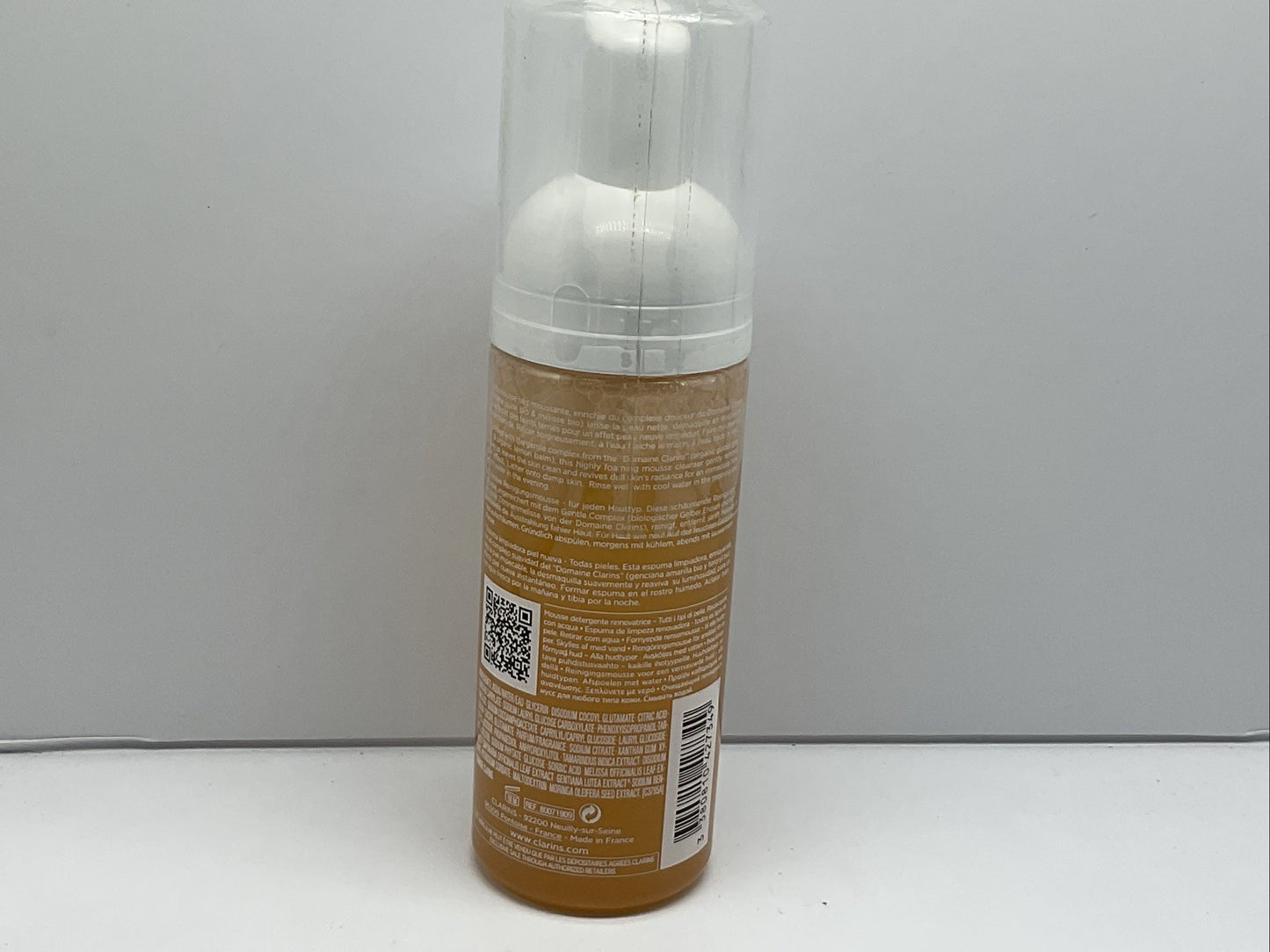 Clarins Gentle Renewing Cleansing Mousse All Skin Types SINGLE