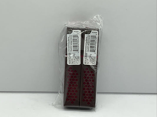 2 PACK - Burt's Bees 100% Natural Lipstick Shade  - 514 Brimming Berry