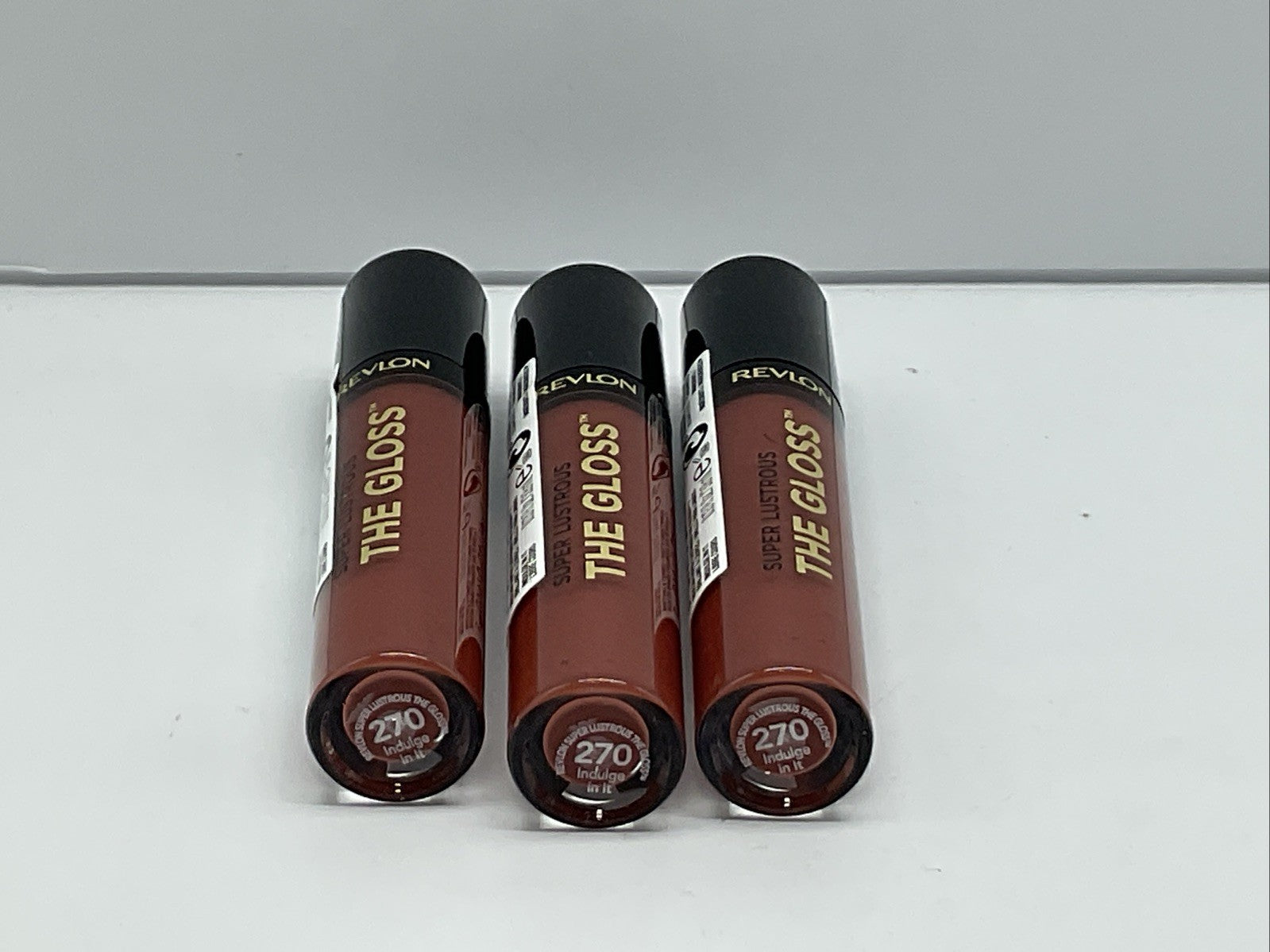 Revlon Super Lustrous Moisturizing Lip Gloss - 270 Indulge In It - Set Of 3