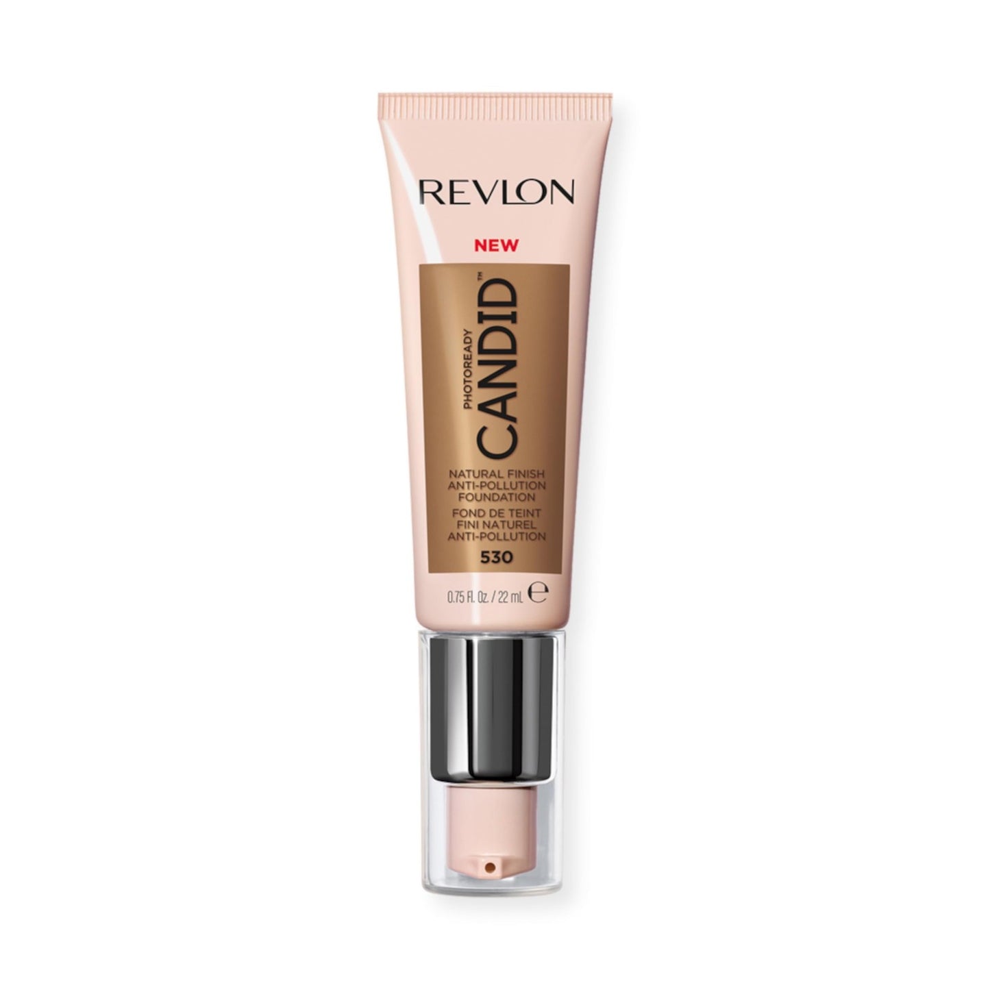 2 PACK - Revlon Photoready Candid Natural Finish Foundation 530 Pecan 