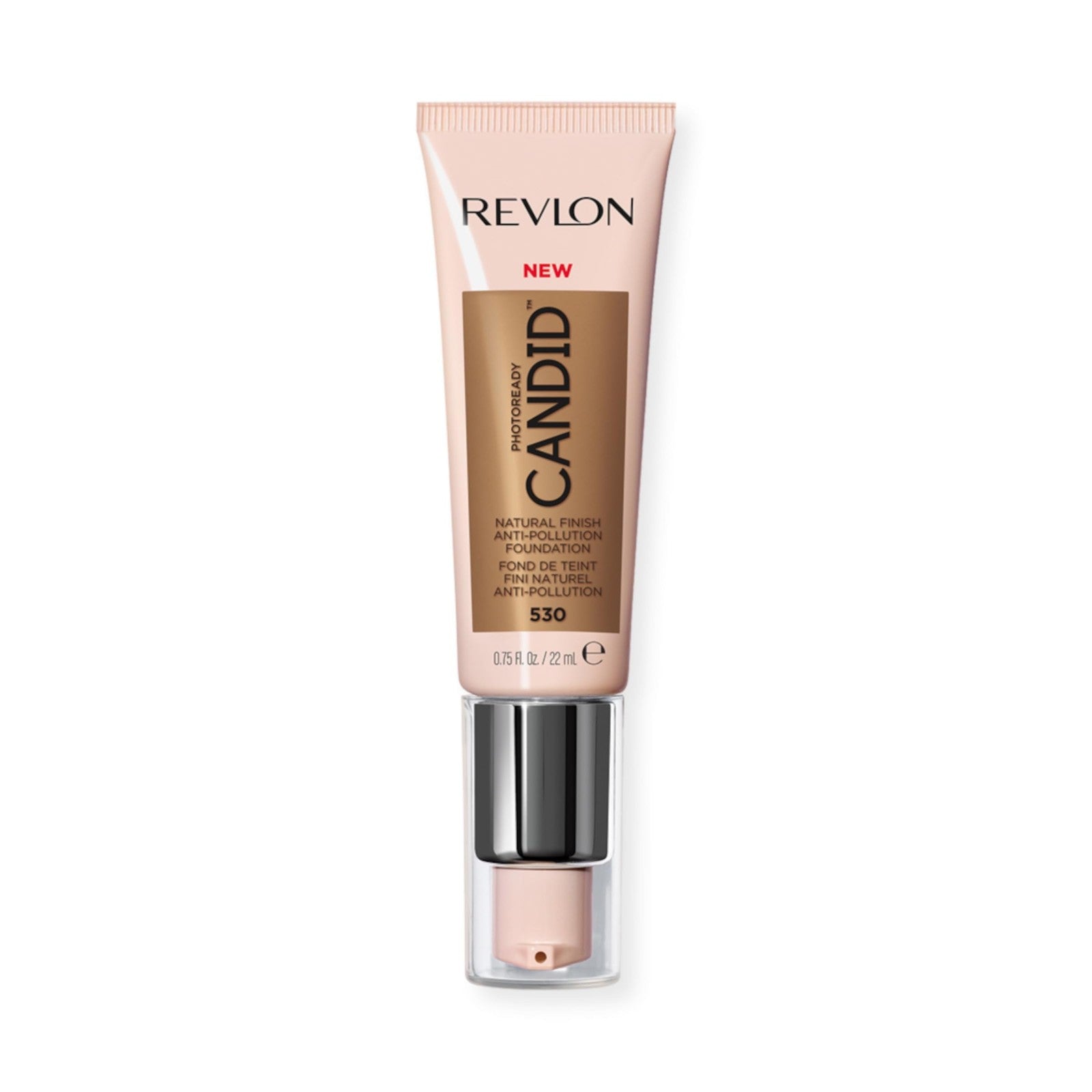 2 PACK - Revlon Photoready Candid Natural Finish Foundation 530 Pecan 