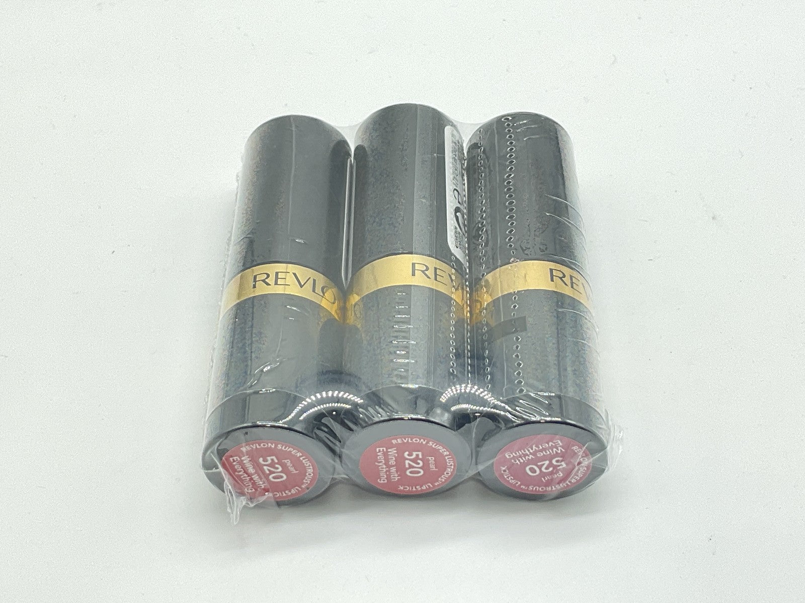 3 PACK - Revlon Matte Super Lustrous Lipstick - 520 Wine With Everything