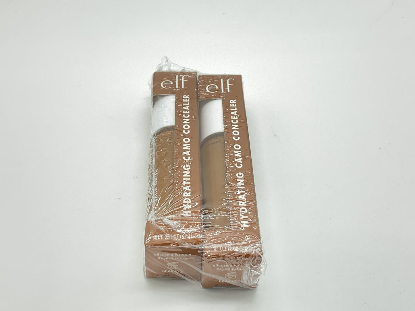 2 PACK - e.l.f. Hydrating Camo Concealer Foundation - Deep Cinnamon