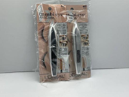 2 Pack - Loreal Bambi Eyes Mascara #401 Black