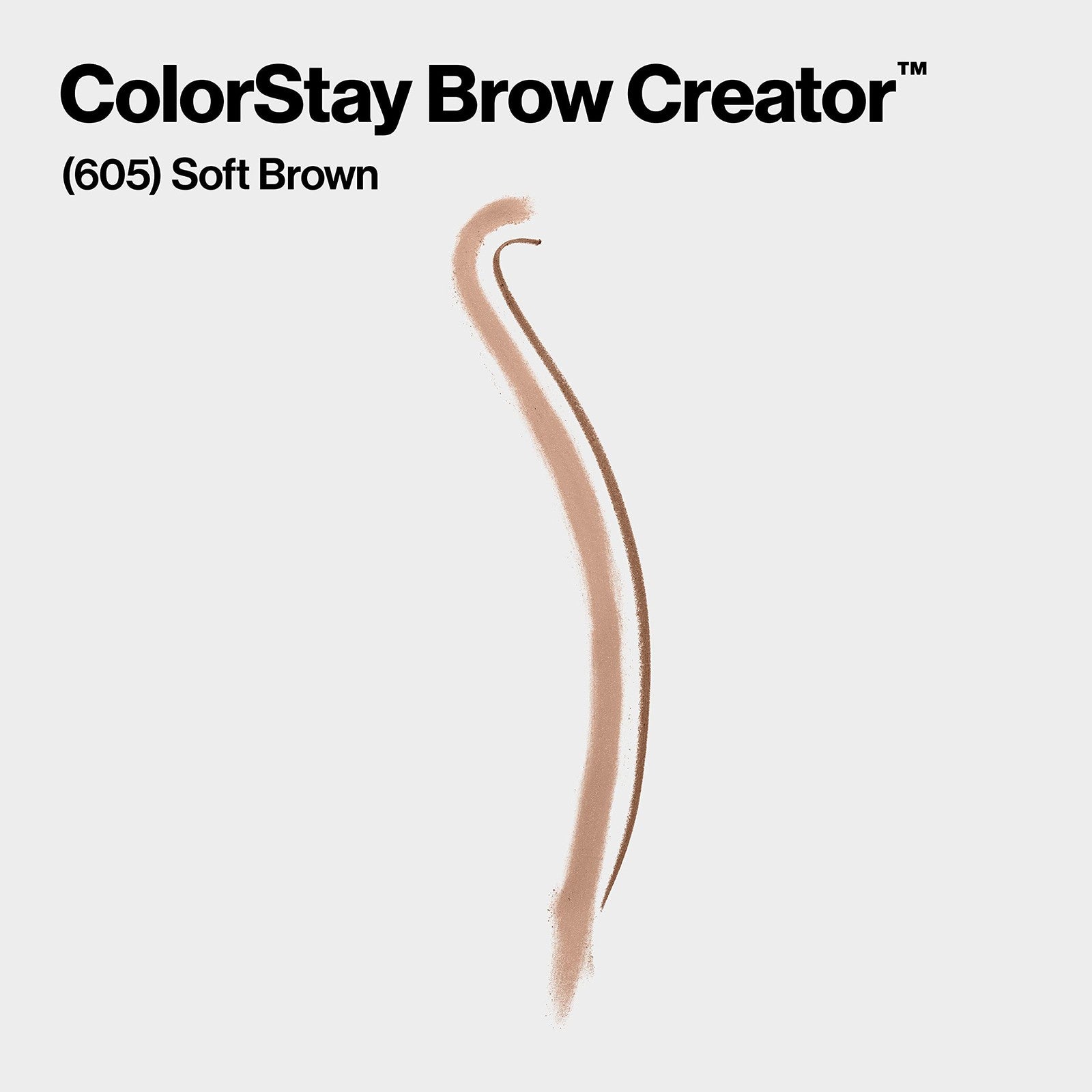 2 PACK - Revlon Colorstay Brow Creator Micro Pencil Powder - 605 Soft Brown