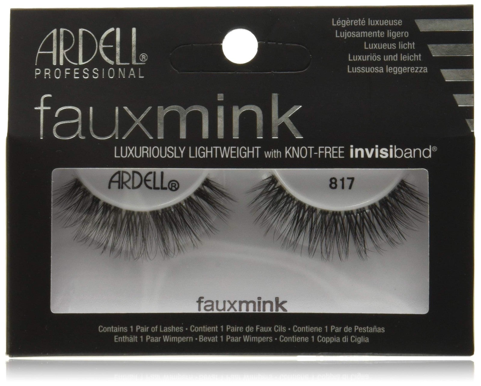 Ardell Faux Mink False Eyelashes - 817 Black