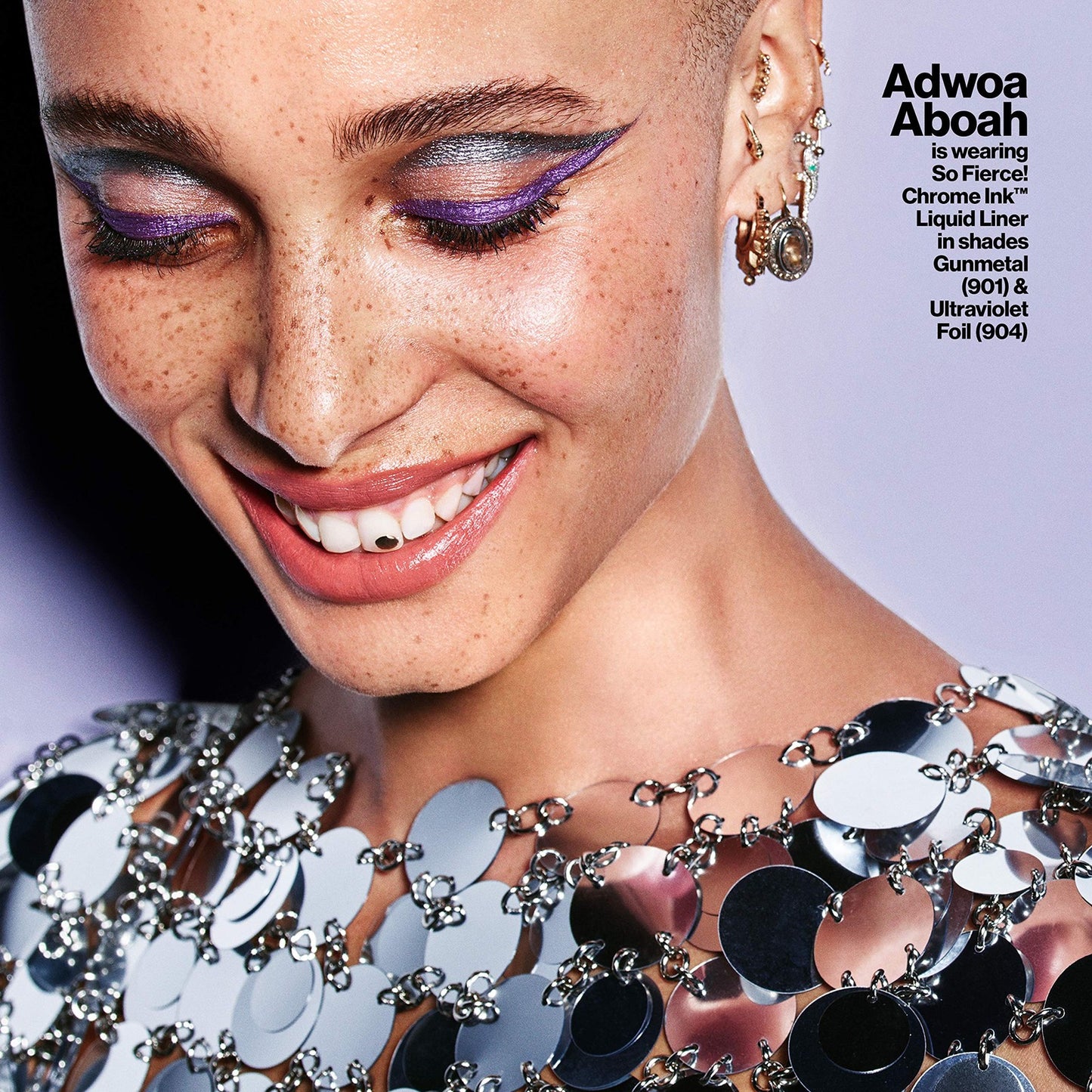 Revlon So Fierce! Chrome Ink Liquid Pen Eyeliner - 904 Ultraviolet Foil 