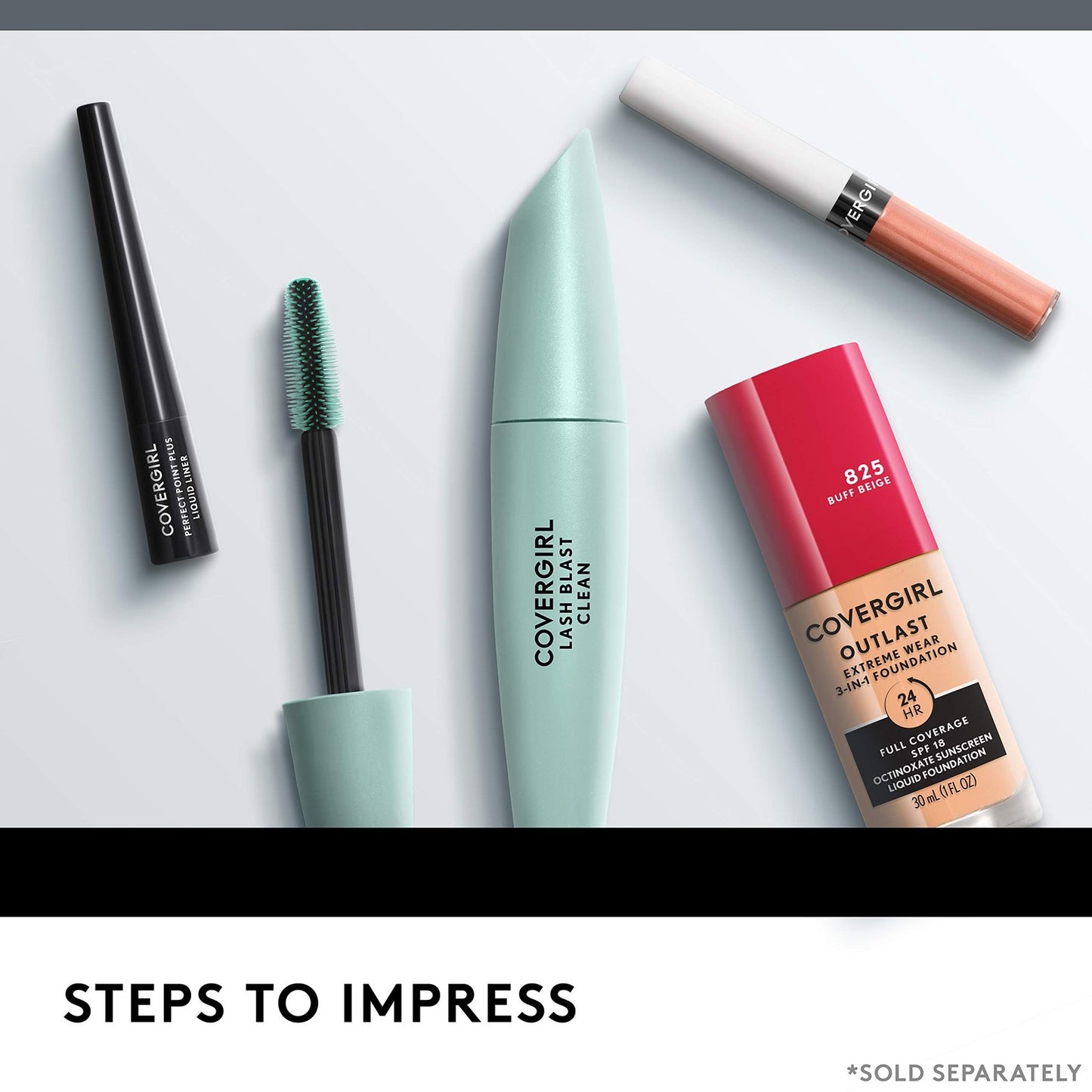 3 PACK - COVERGIRL Perfect Point Plus Liquid Eyeliner - 205 Charcoal