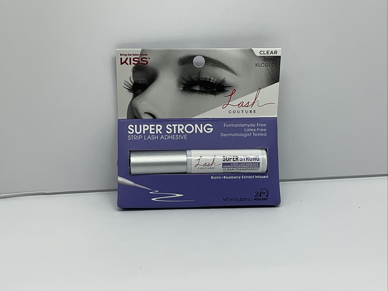 Kiss Strip Lash Couture CLEAR 67778 Super Strong Hold Adhesive - Single