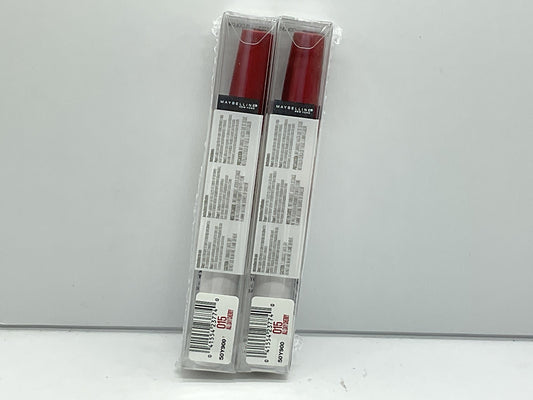 2 PACK - Maybelline SuperStay 24HR 2-step Lipcolor - 015 All Day Cherry