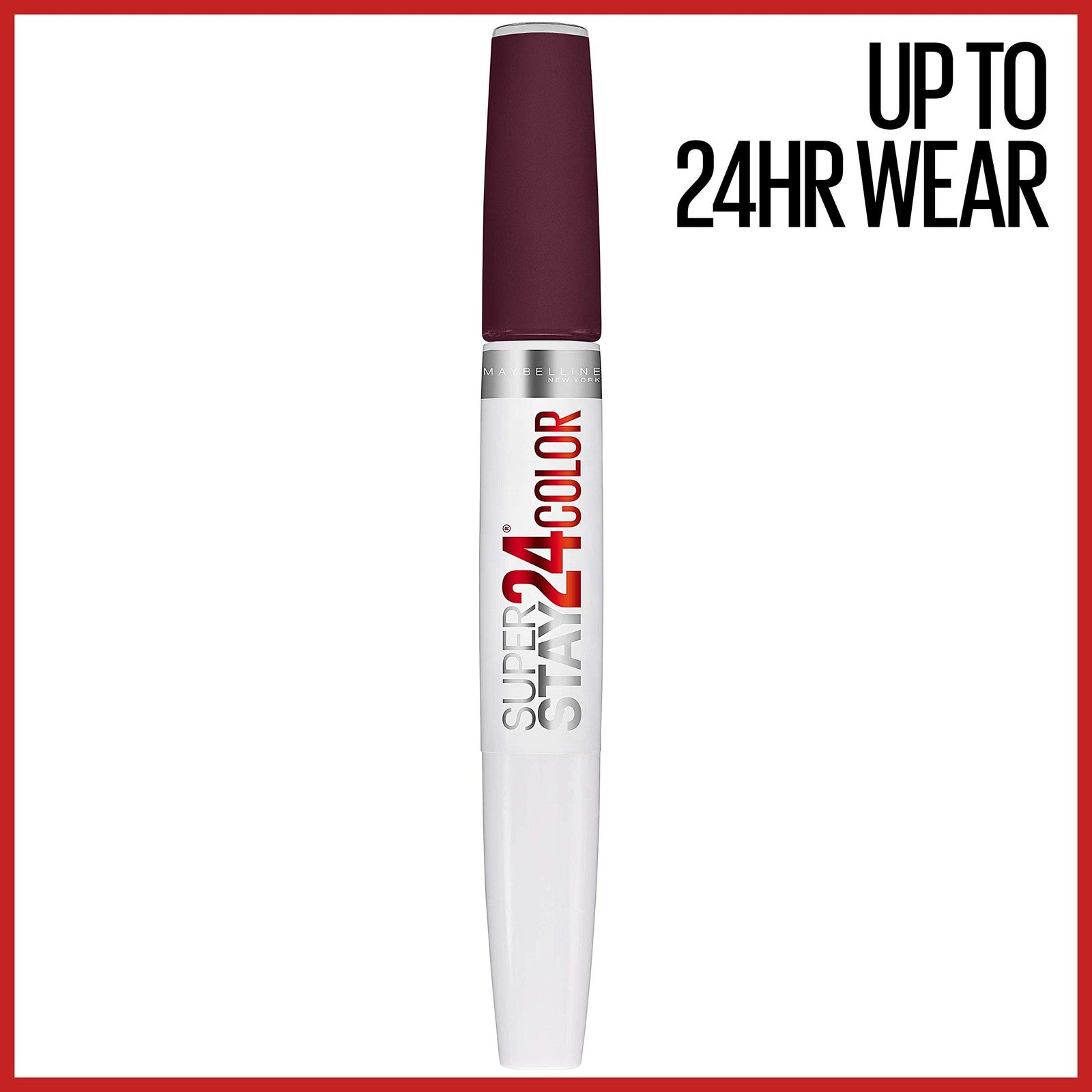 2 PACK - Maybelline Superstay 24 Color - 120 Always Heather