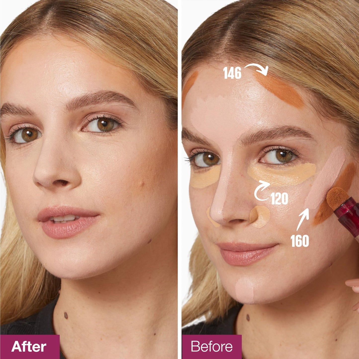 2 Pack Maybelline Instant Age Rewind Eraser Concealer - 160 Shade