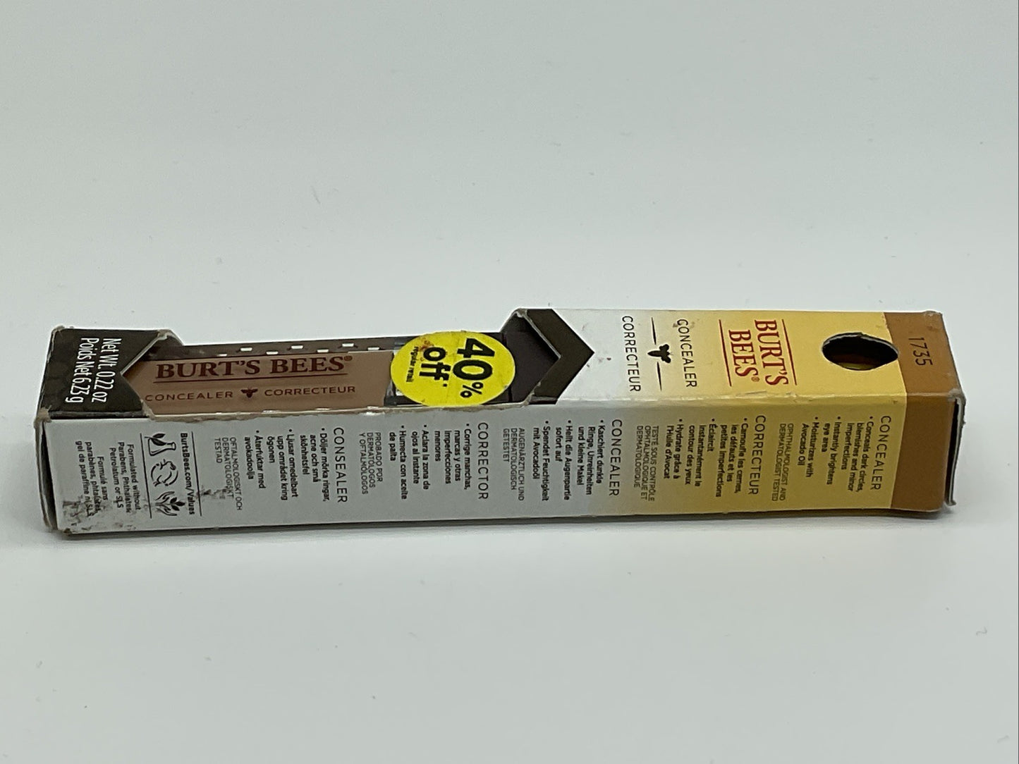 Burt's Bees Concealer 0.22 Oz - 1735 Tan Sand