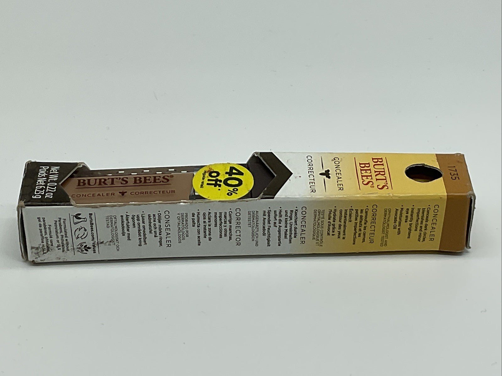 Burt's Bees Concealer 0.22 Oz - 1735 Tan Sand