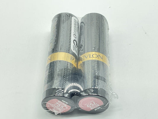 2 PACK - Revlon Super Lustrous Crème Lipstick - 755 Bare It All