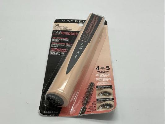 Maybelline Total Temptation Washable Mascara Soft Dense Lash - 601 Blackest