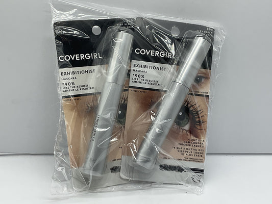 2 PACK - COVERGIRL Exhibitionist Mascara 800 Very Black