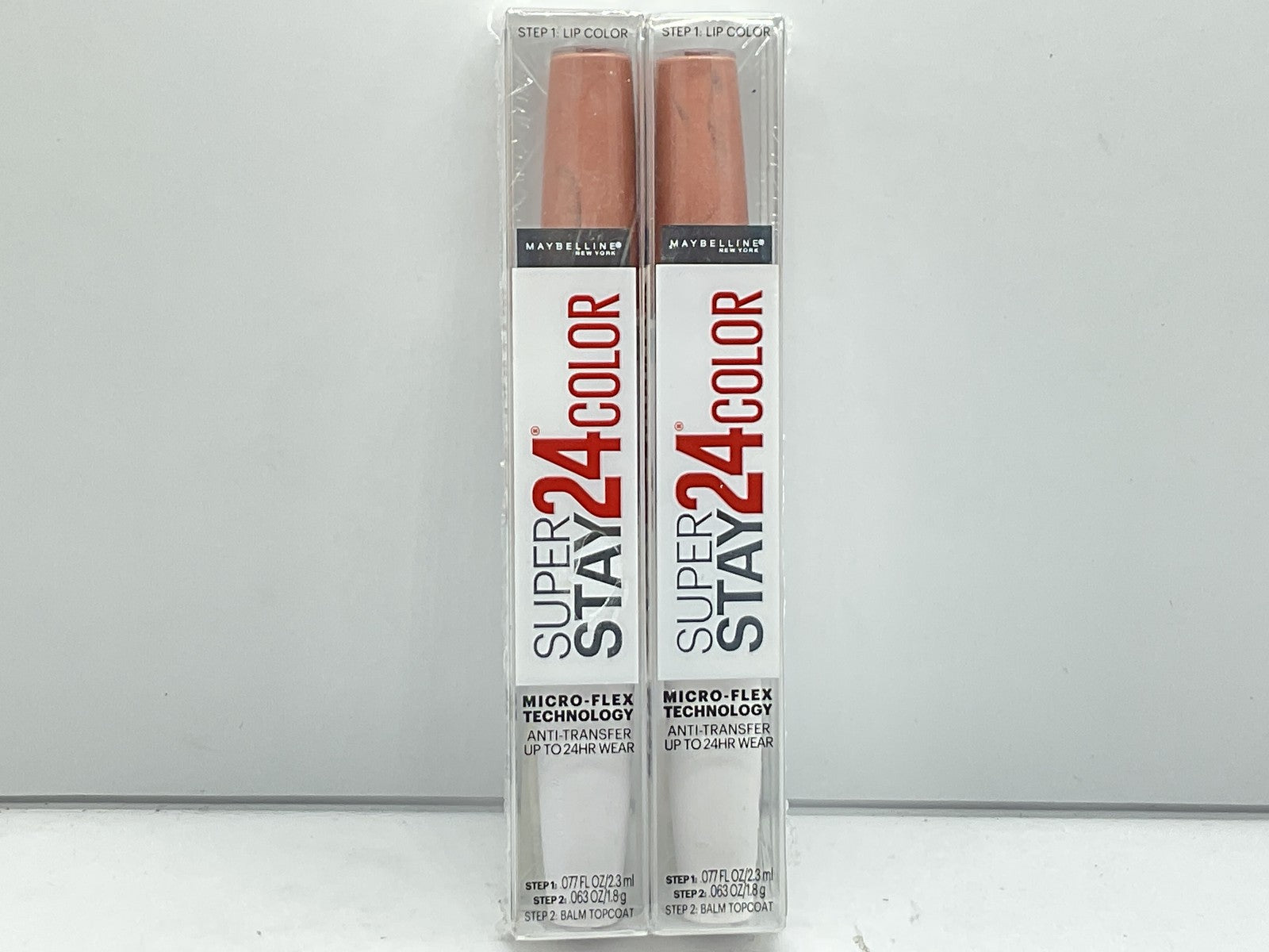 2 PACK - Maybelline Super Stay 24 HR Liquid Lipstick - 136 Constant Toast