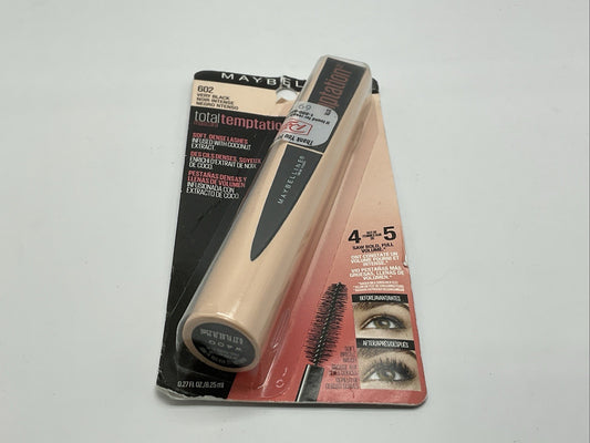 MAYBELLINE Total Temptation Mascara 0.27oz - 602 Very Black