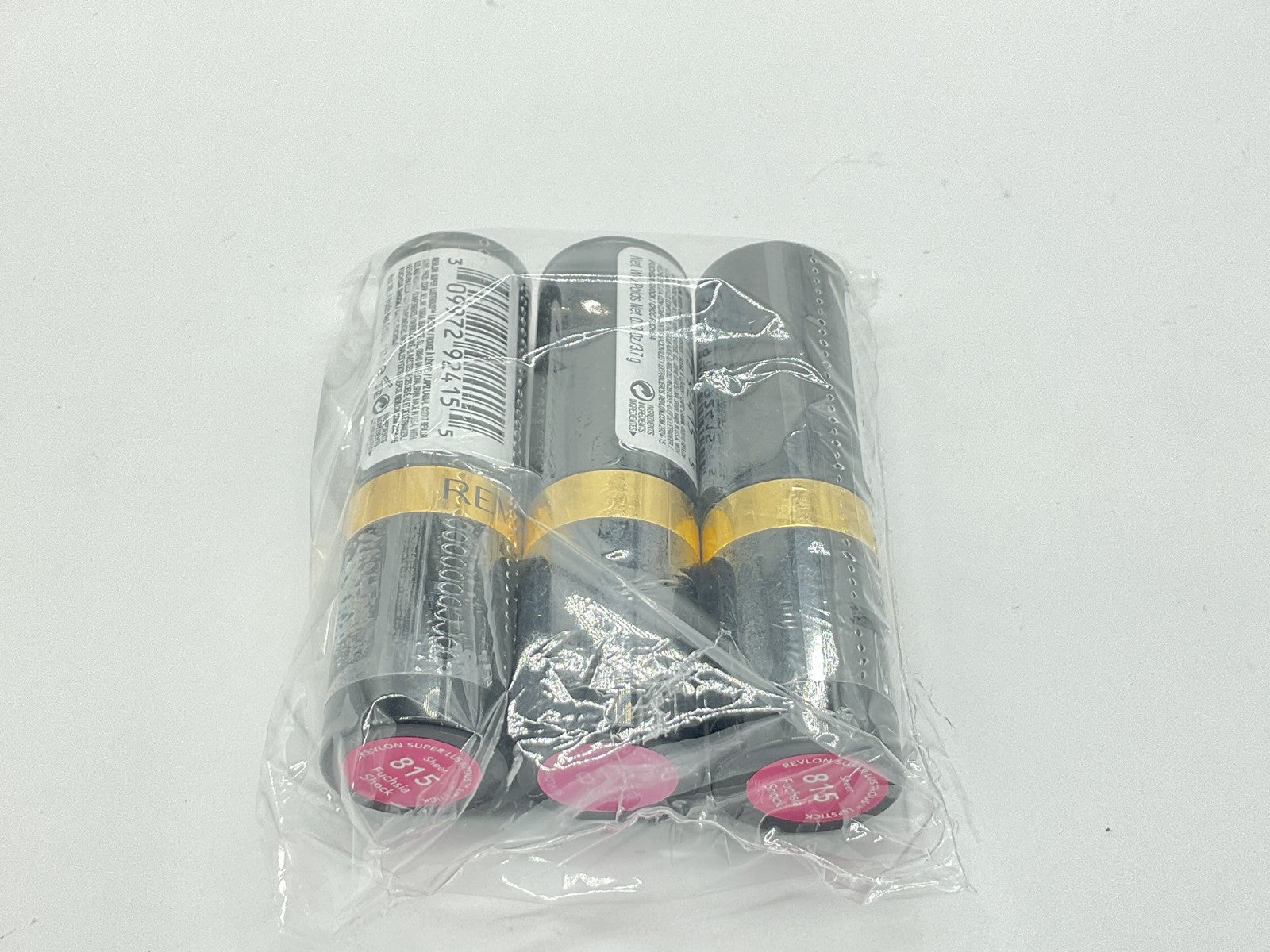 3 PACK - Revlon Super Lustrous Lipstick - 815 Fuchsia Shock