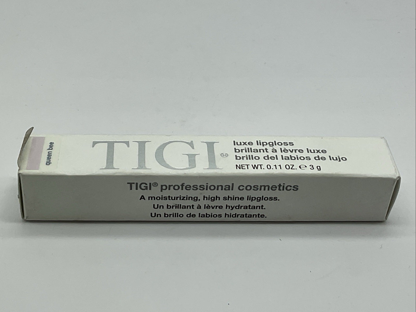 TIGI Luxe Lipgloss Professional Cosmetics 0.11oz - Queen Bee