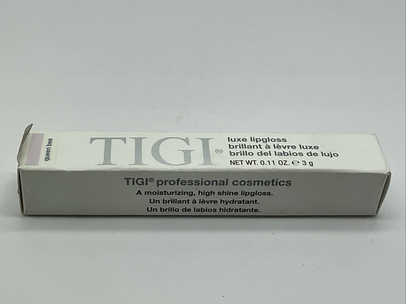 TIGI Luxe Lipgloss Professional Cosmetics 0.11oz - Queen Bee