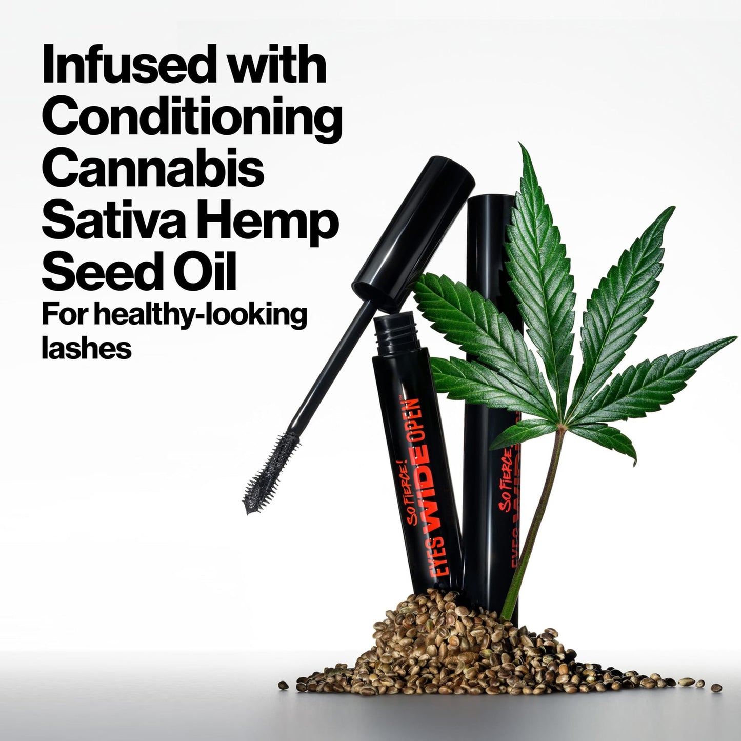 2 PACK - Revlon So Fierce Eyes Wide Open Waterproof Mascara 7mL - 104 Black