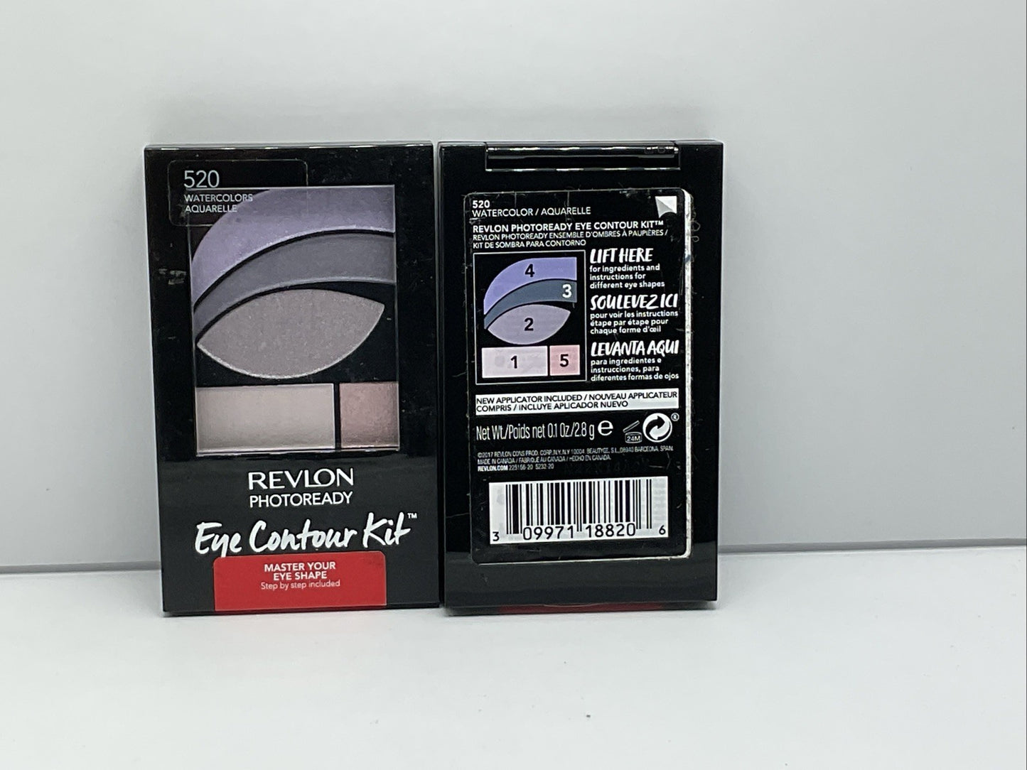 Revlon PhotoReady Eye Contour Kit - 520 Watercolors -  Set Of 2