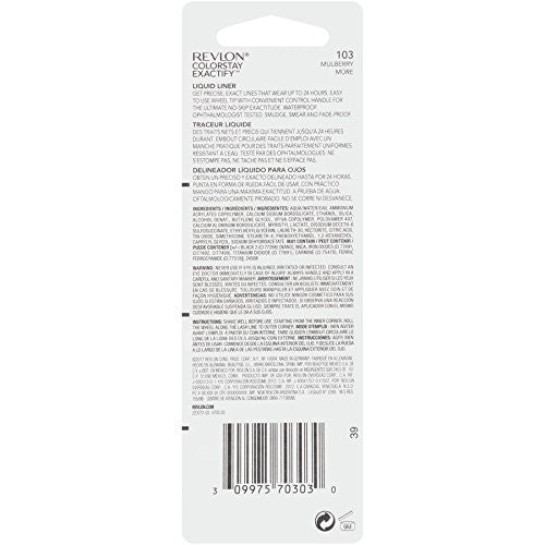 Revlon ColorStay Exactify Liquid Liner 0.03 OZ - 103 Mulberry