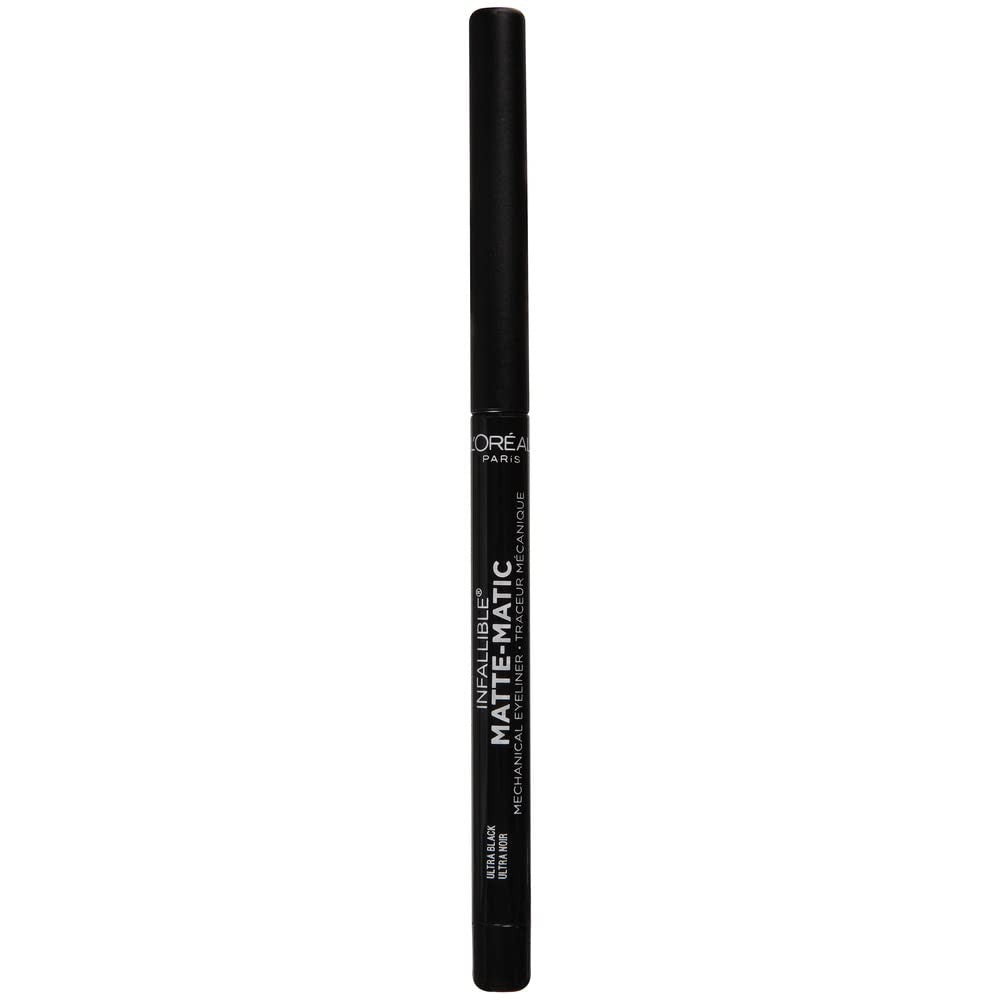 2 Pack L'Oreal Paris Infallible Matte-Matic Mechanical Eyeliner 512 ultra black