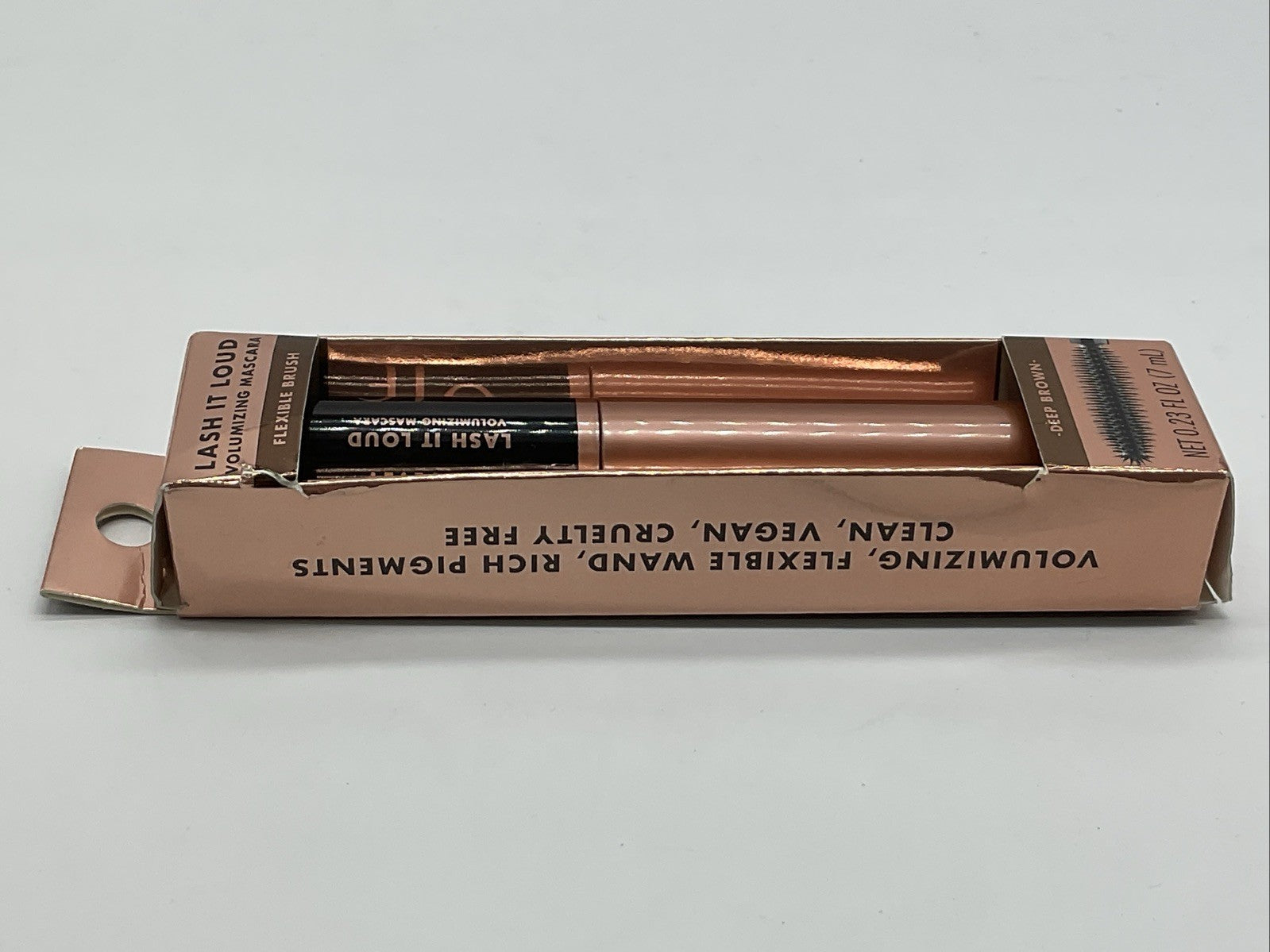 e.l.f. Lash It Loud Mascara  Mega Volume Lashes - 82481 Deep Brown