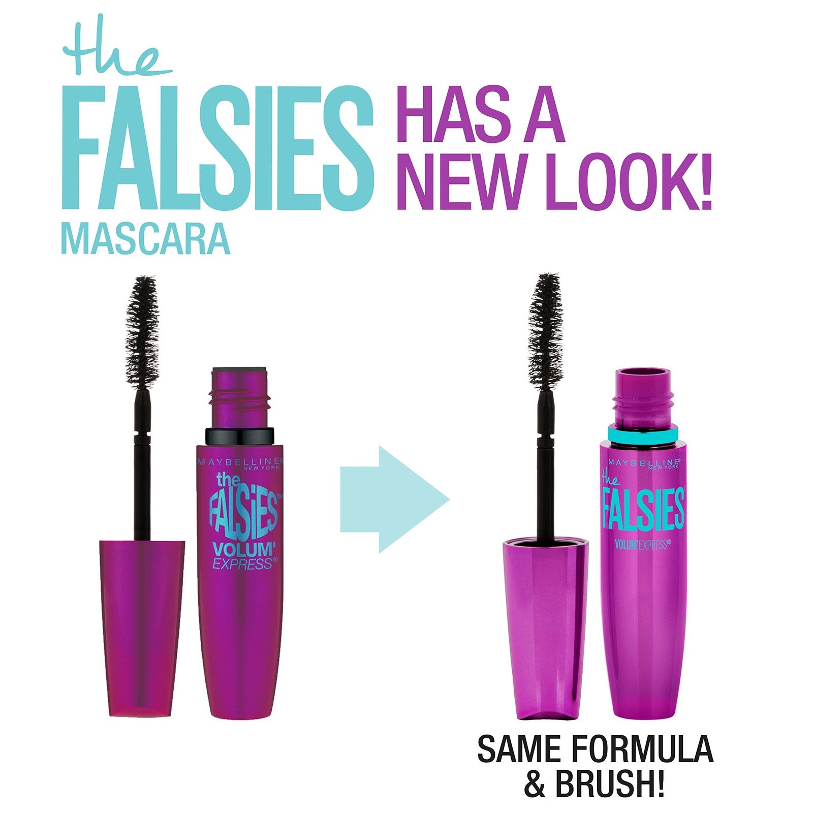 Maybelline Volum' Express The Falsies Washable Mascara, Brownish Black 282