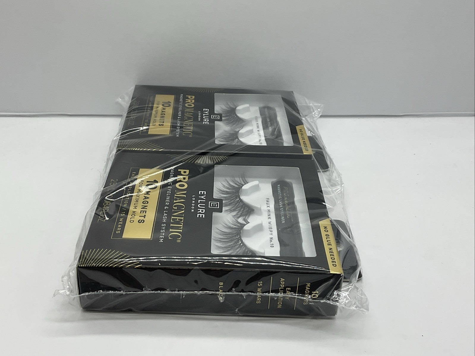 2 Pack - Eylure PRO MAGNETIC 7 Lash System w/ Eyeliner Faux Mink Wispy No.10