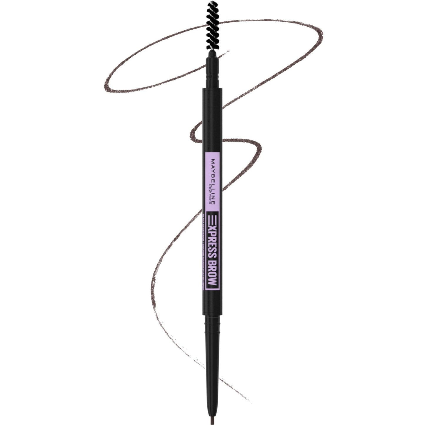 2 PACK - Maybelline Brow Ultra Slim Eyebrow Definer Pencil, Black Brown 262