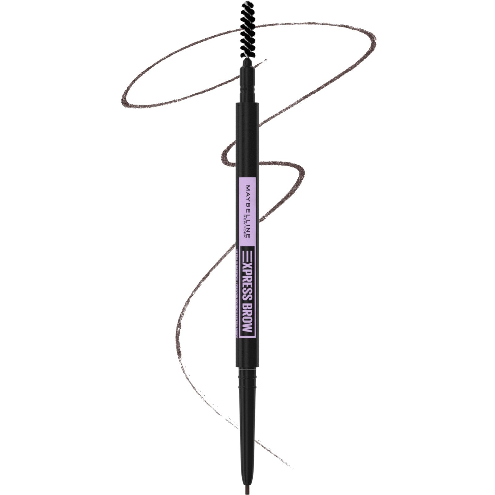 2 PACK - Maybelline Brow Ultra Slim Eyebrow Definer Pencil, Black Brown 262