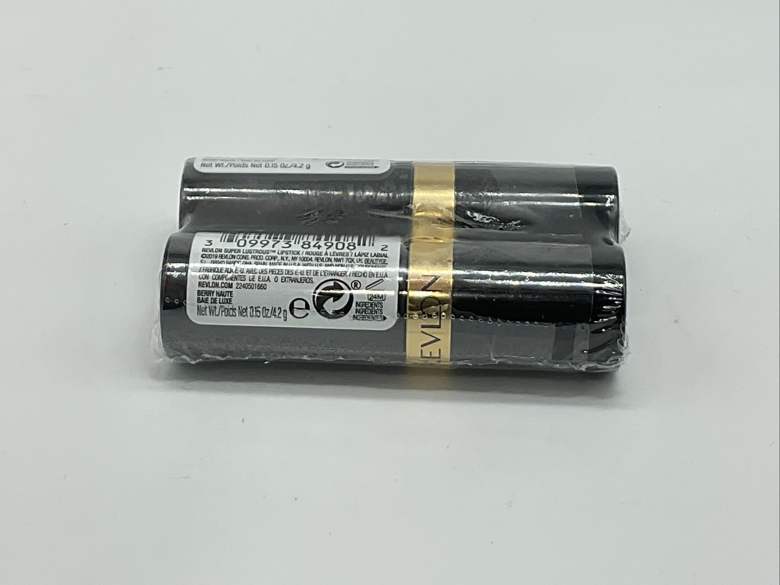 2 PACK - Revlon Super Lustrous Creme Lipstick - 660 Berry Haute