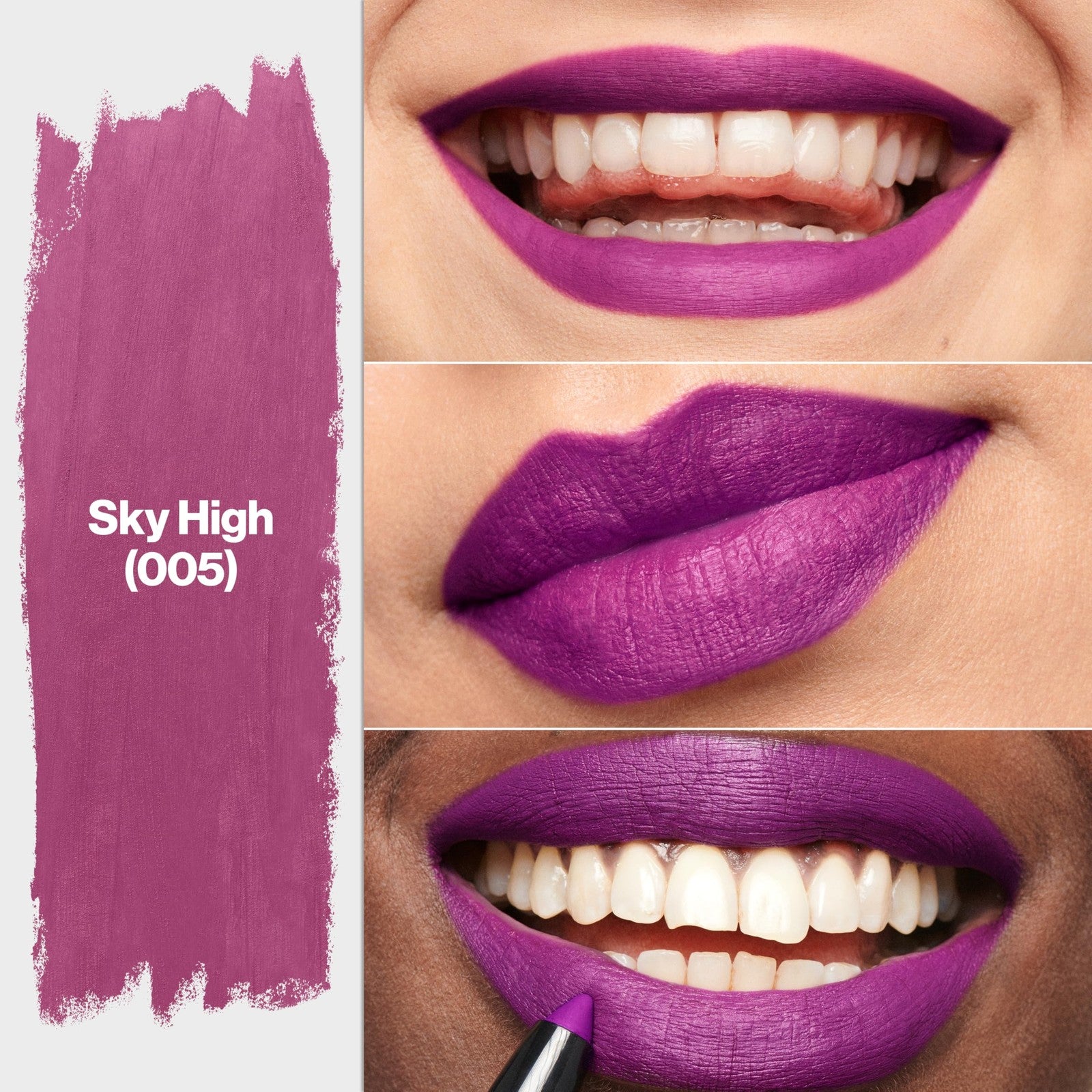 Revlon ColorStay Matte Lite Lip Crayon, Sky High, 005, 0.049 oz