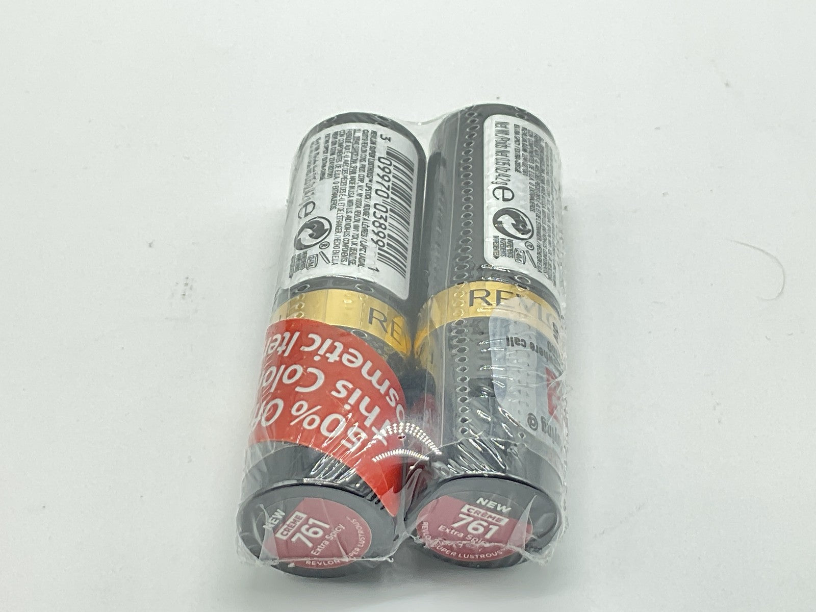 2 PACK - Revlon Super Lustrous Crème Lipstick - 761 Extra Spicy