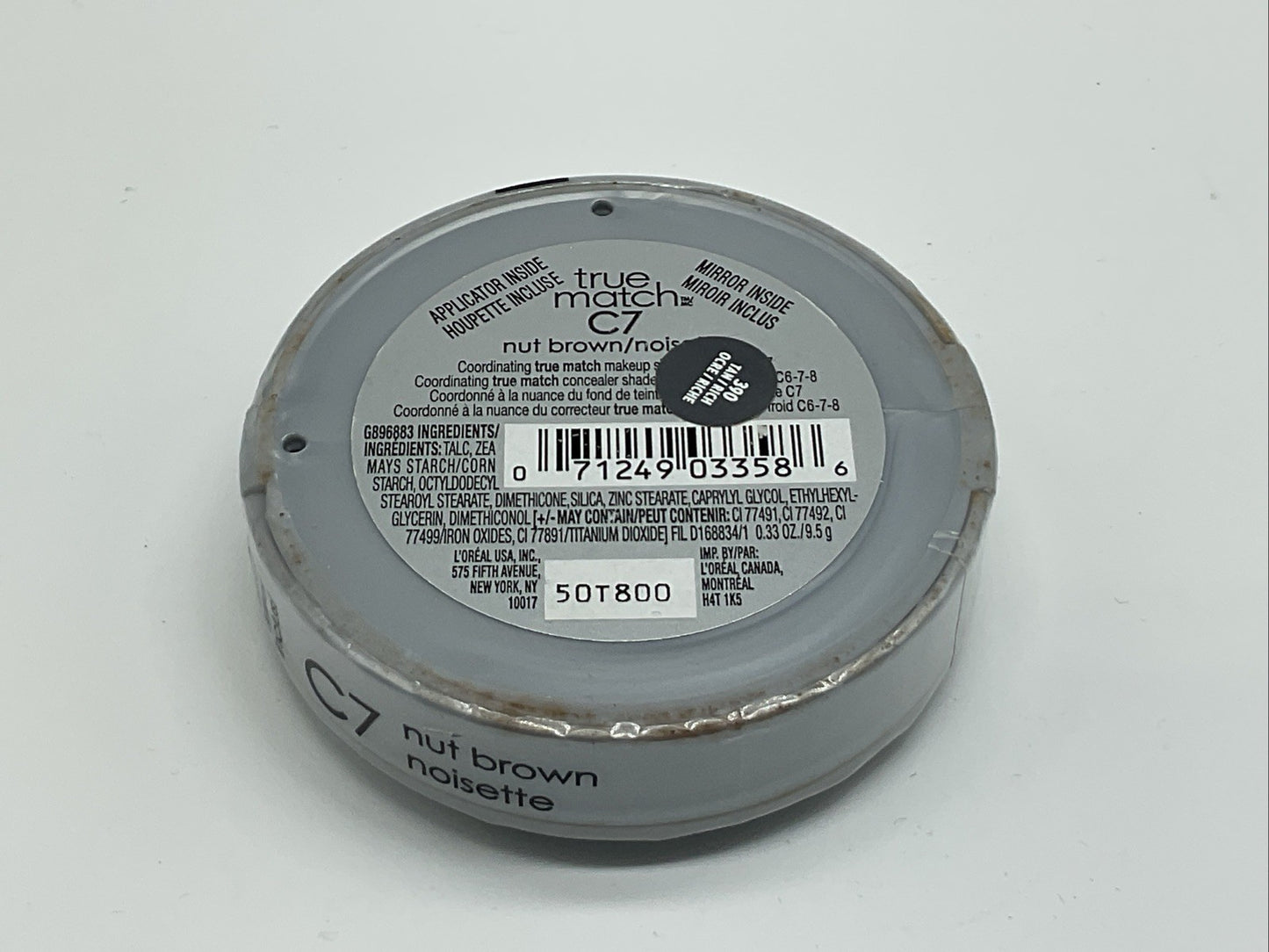 L'OREAL PARIS True Match Super Blendable Powder Cool - C7 Nut Brown