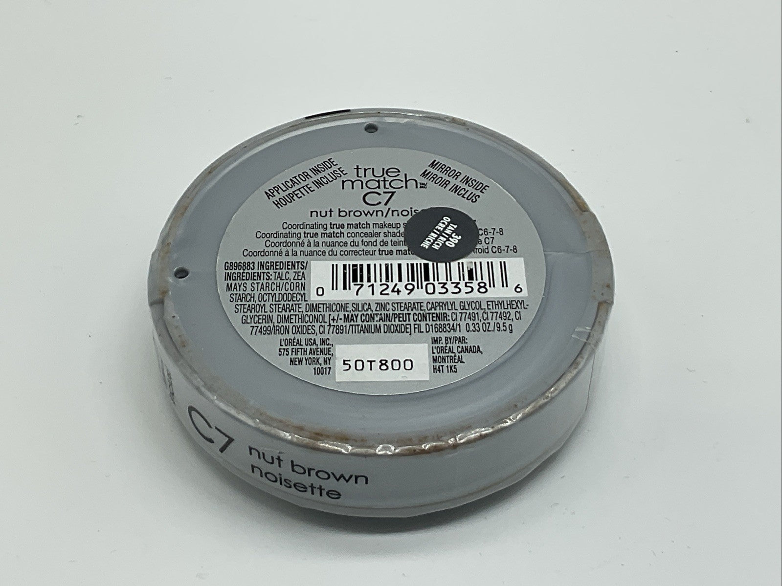 L'OREAL PARIS True Match Super Blendable Powder Cool - C7 Nut Brown
