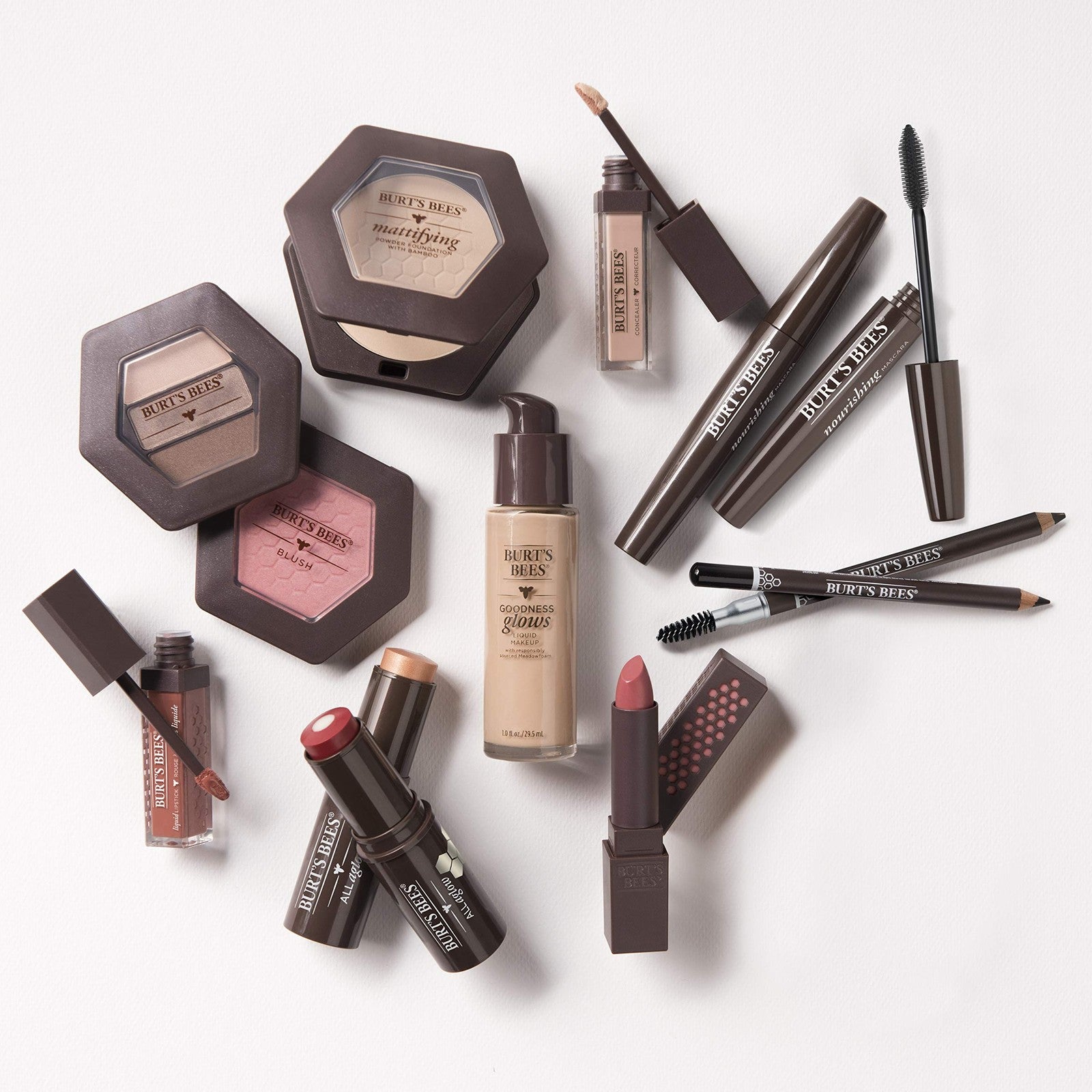 Burt's Bees Eye Shadow Trio - 1513 Rose Garden