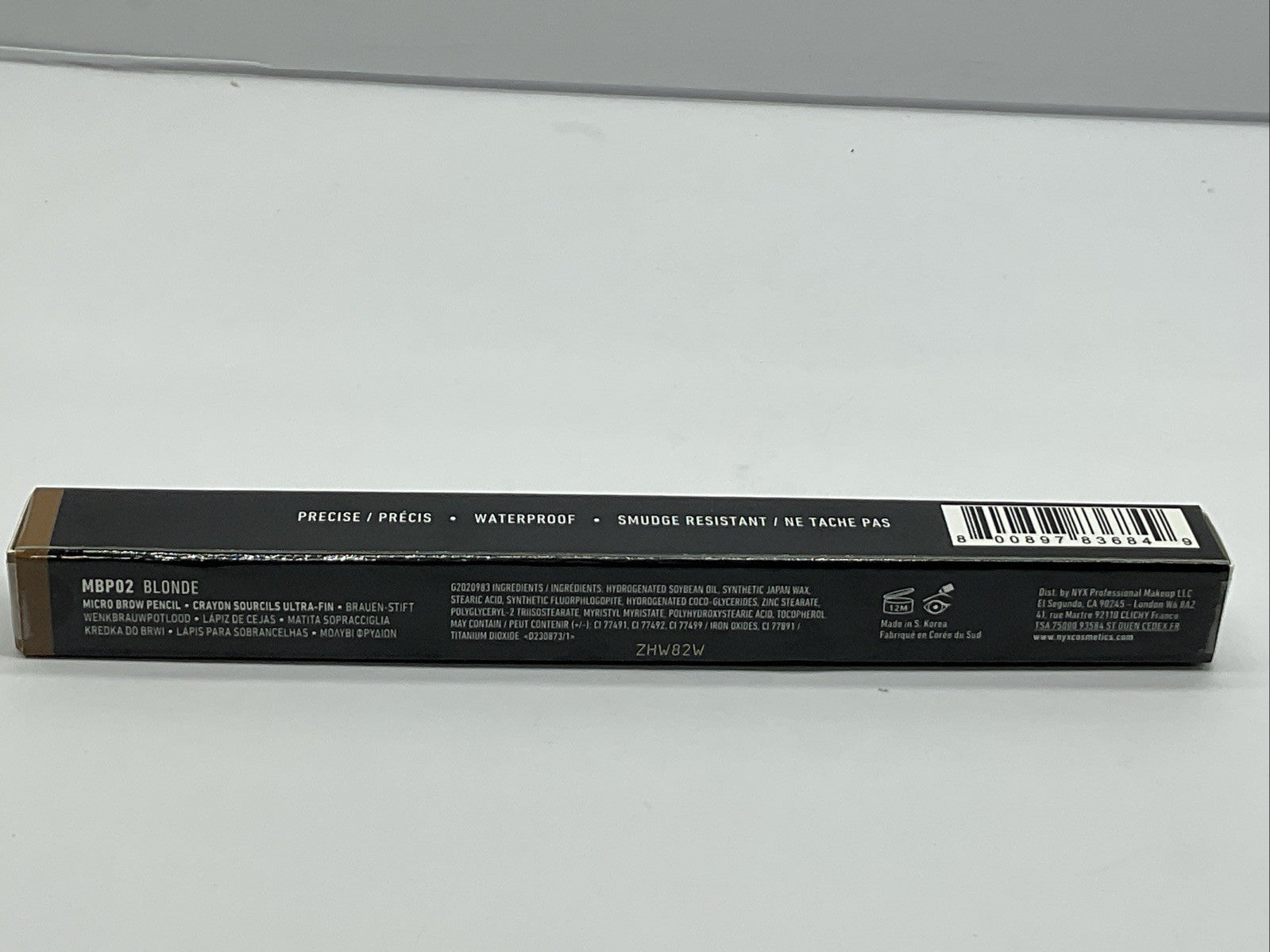 NYX Professional Makeup Micro Brow Eyebrow Pencil - MBP02 Blonde
