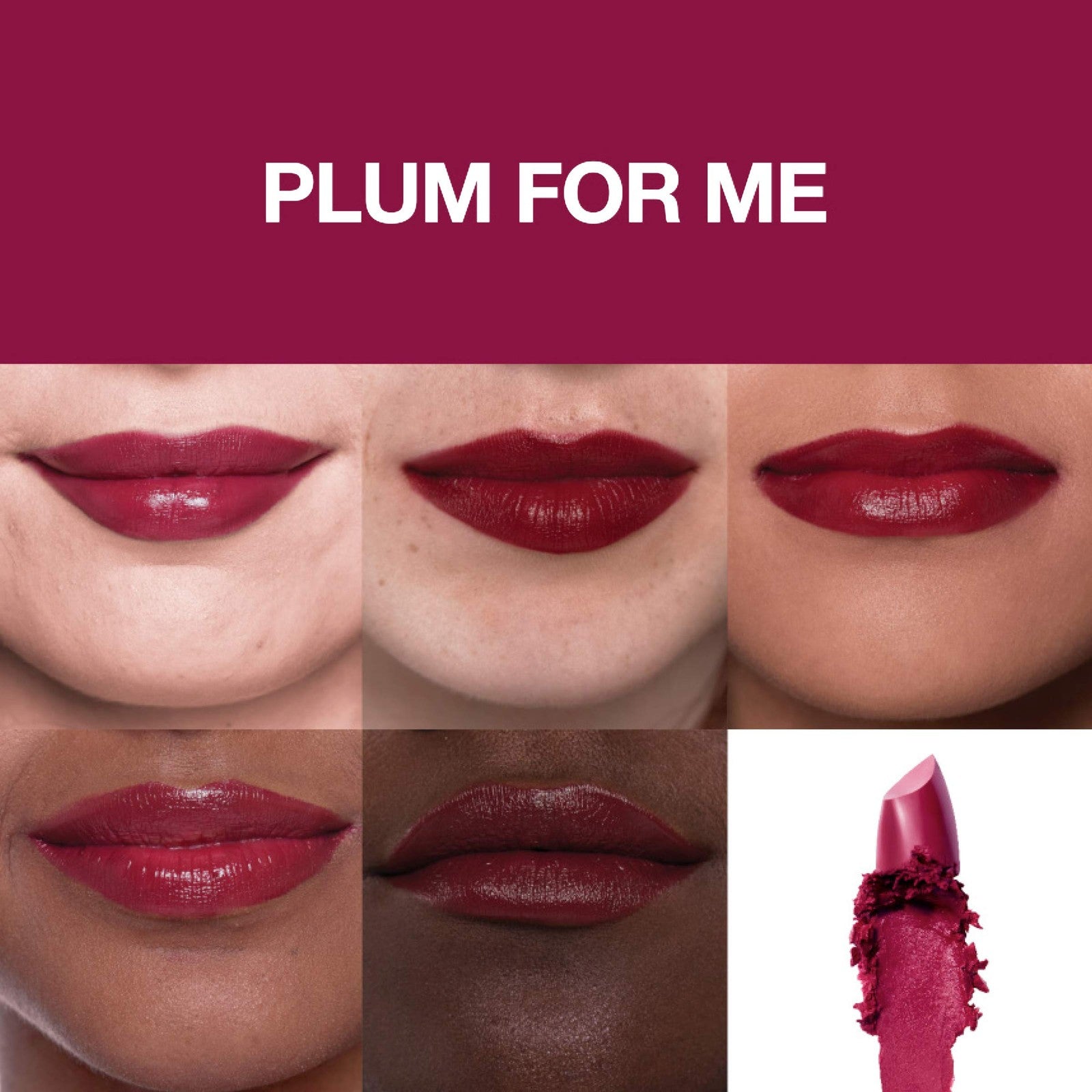 2 PACK - Maybelline Colour Sensational Made for All Lipstick - 388 Plum For Me