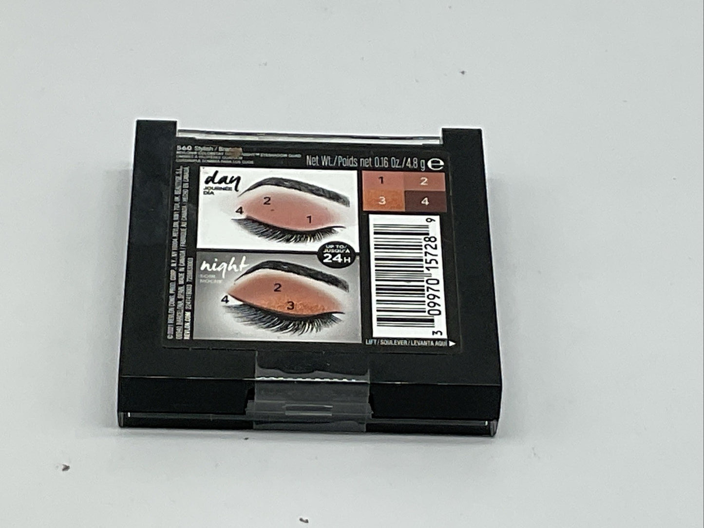 Revlon ColorStay Day To Night 24Hr Eyeshadow Quad-  560 Stylish - Single