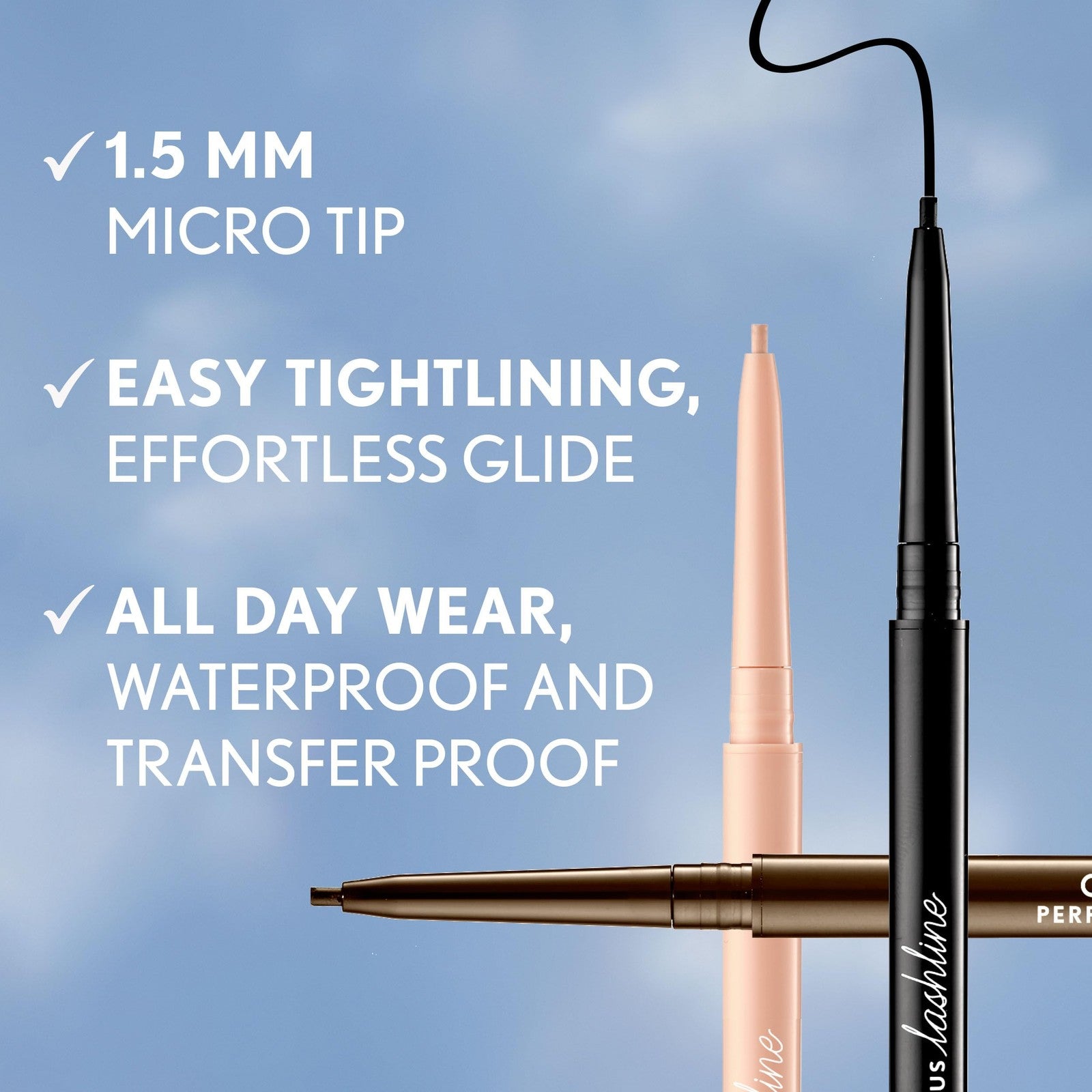 Covergirl Perfect Point Plus Micro Eye Pencil - 200 Bold Black