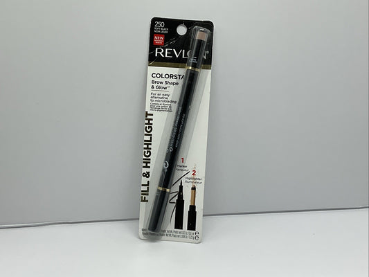 Revlon Colorstay Shape & Glow Eye Brow Marker - 250 Soft Black - Single