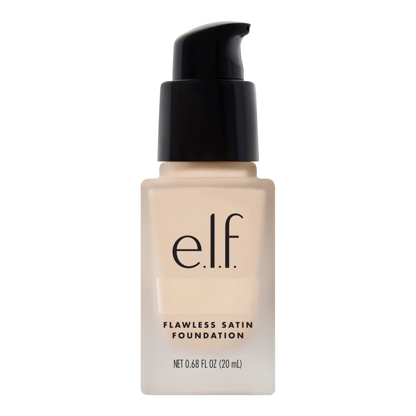 2 PACK e.l.f. Flawless Satin Foundation Lightweight & Medium Coverage, 120 Pearl