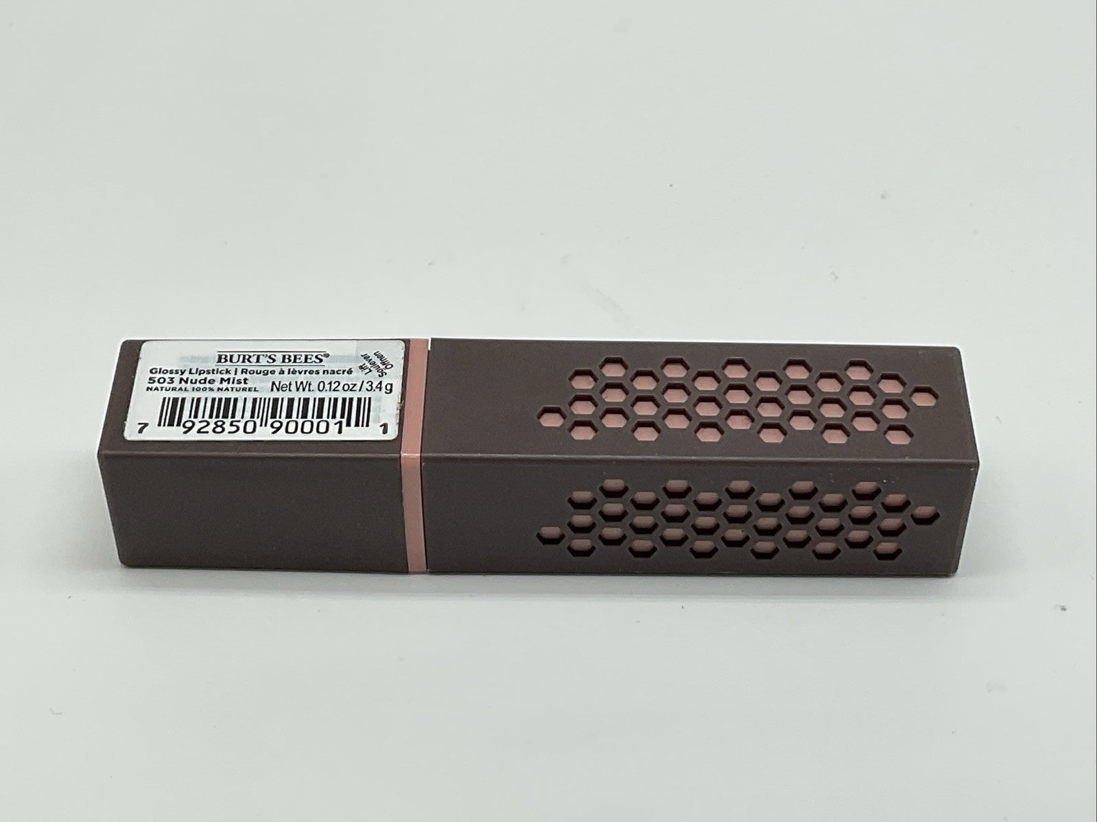 Burts Bees 100% Natural Glossy Lipstick - 503 Nude Mist