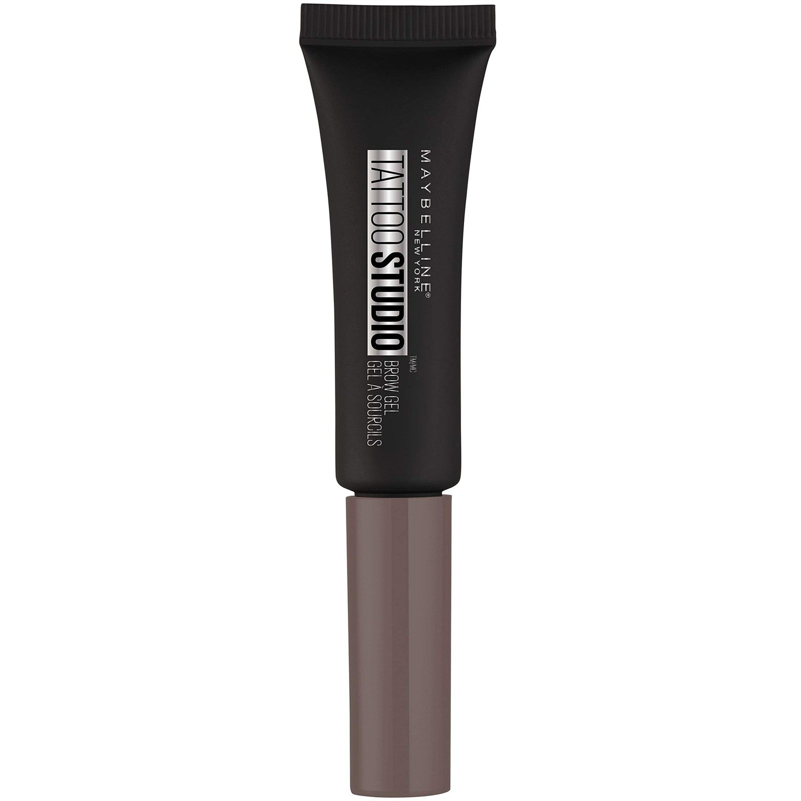 Maybelline TattooStudio Waterproof Eyebrow Gel Makeup, 257 Medium Brown