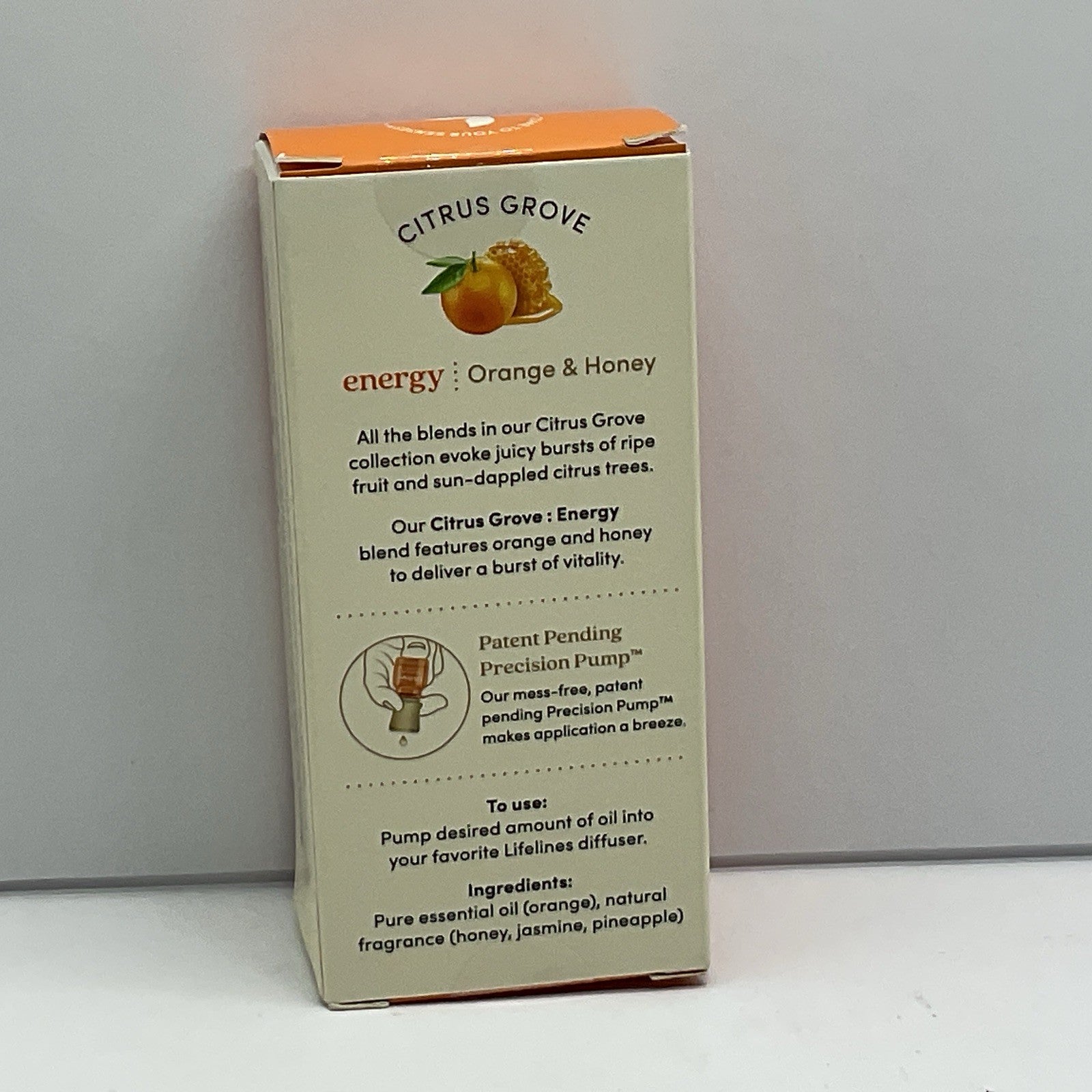 Lifelines Essential Oil Blend - Citrus Grove Focus - Orange & Honey